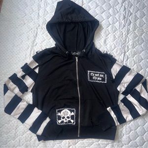Widow Spiked Hoodie